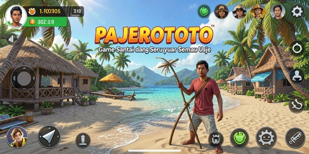 Tampilan gameplay PAJEROTOTO yang menyenangkan dan penuh warna.