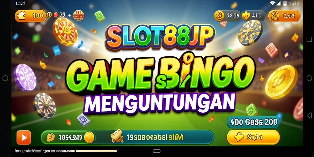 Tangkapan layar utama gameplay Bingo SLOT88JP yang menarik.