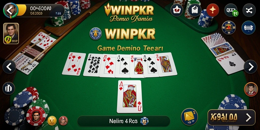 Tampilan gameplay WINPKR yang menarik dan interaktif.